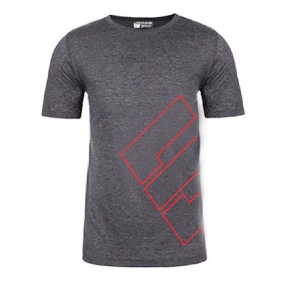 Epoch Techno Red E Grey T-Shirt
